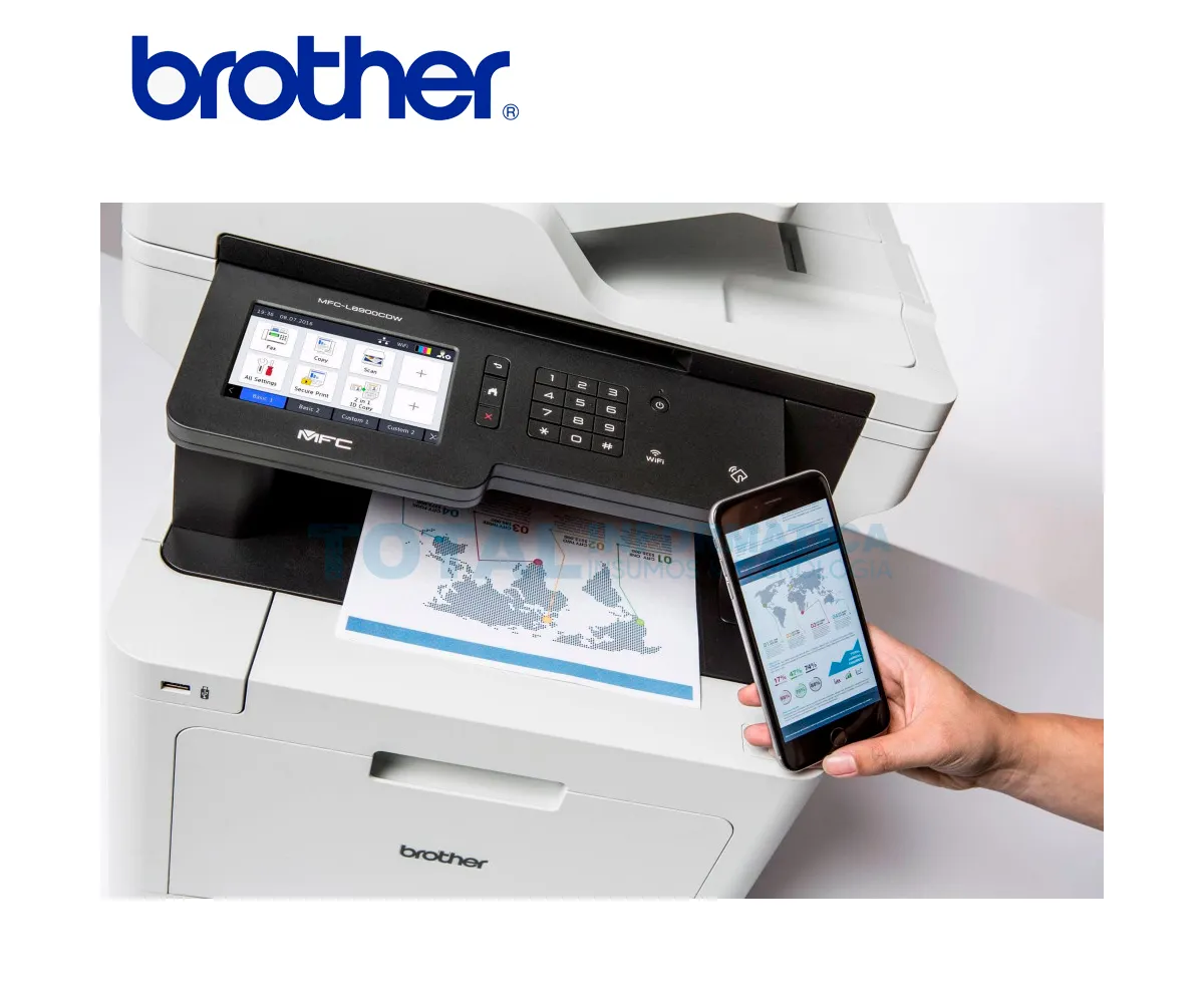 IMPRESORA BROTHER MFC-L8900CDW, MULTIFUNCIONAL COLOR - imagen 4