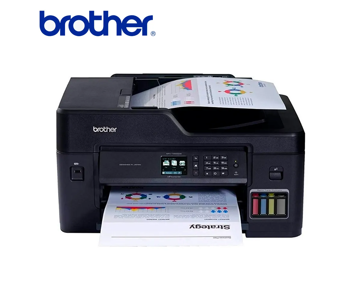 IMPRESORA BROTHER MFC-T4500DW, WIFI, DUPLEX, A3, COLOR - imagen 1