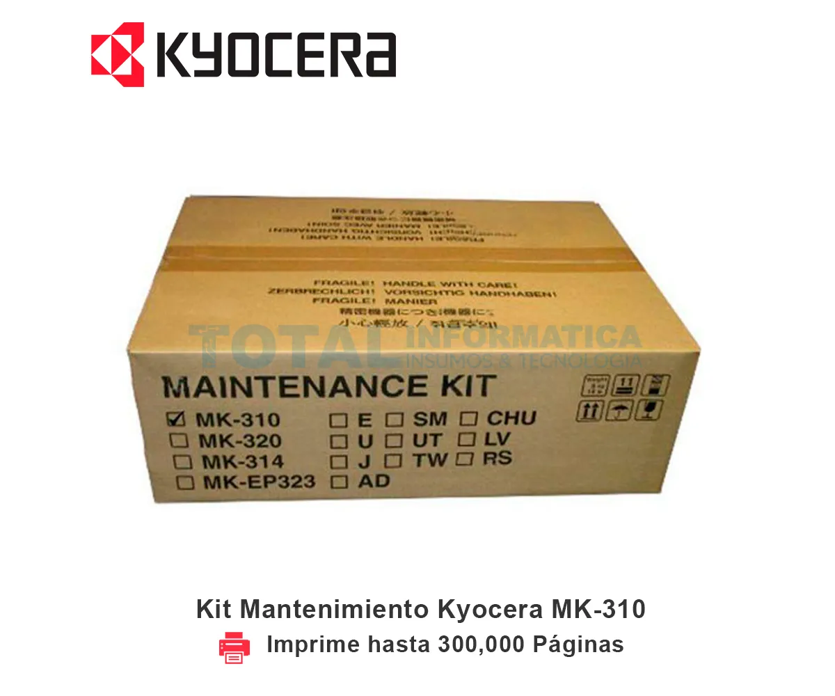 KIT MANTENIMIENTO KYOCERA MK-310, FS-2000D, 1702F88US0 - imagen 1