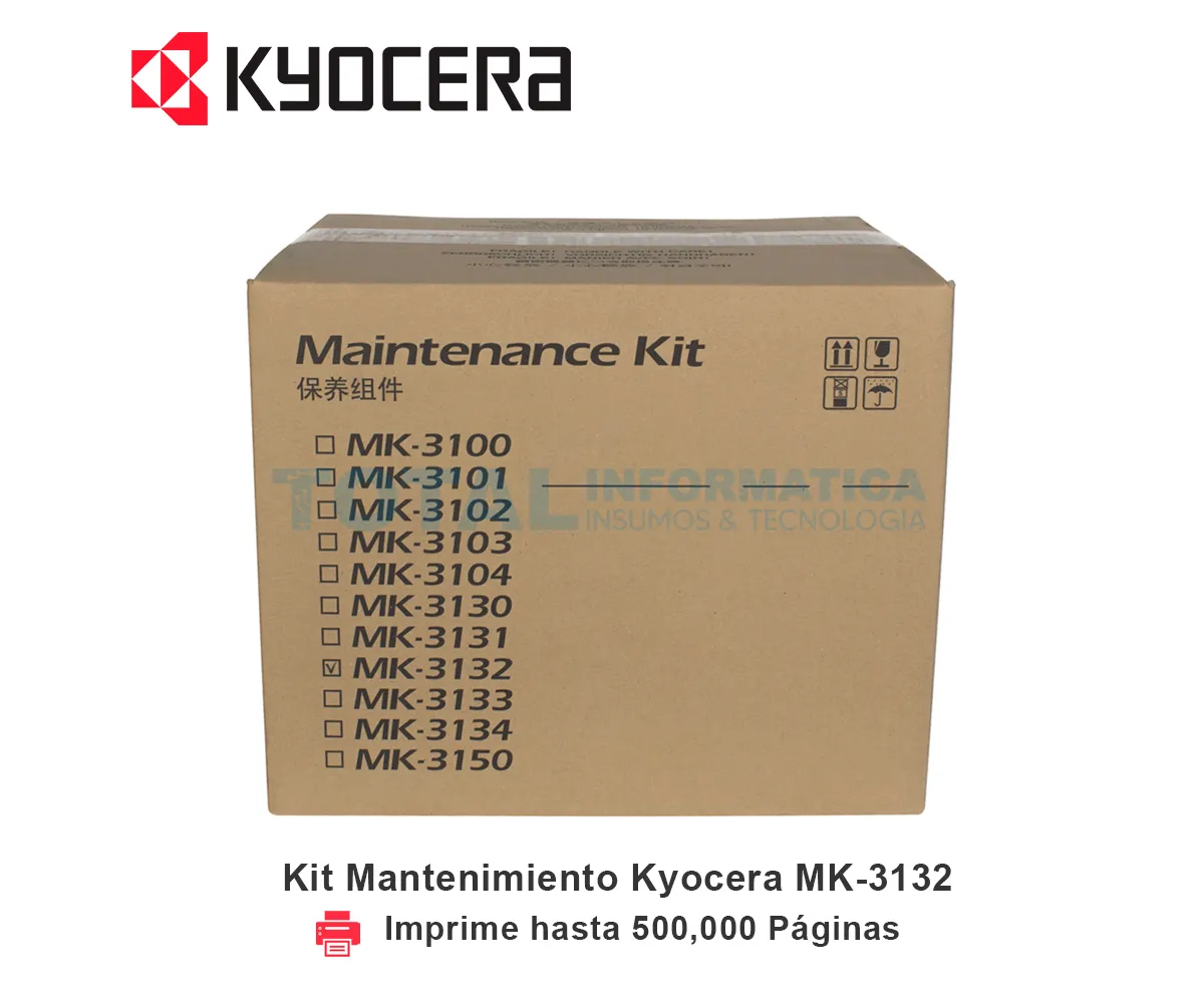 KIT MANTENIMIENTO KYOCERA MK-3132, 1702MT8USV - imagen 1