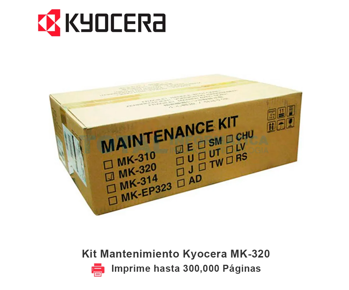 KIT MANTENIMIENTO KYOCERA MK-320, FS-3900DN, 4000DN ECOSYS, 1702F98US0 - imagen 1