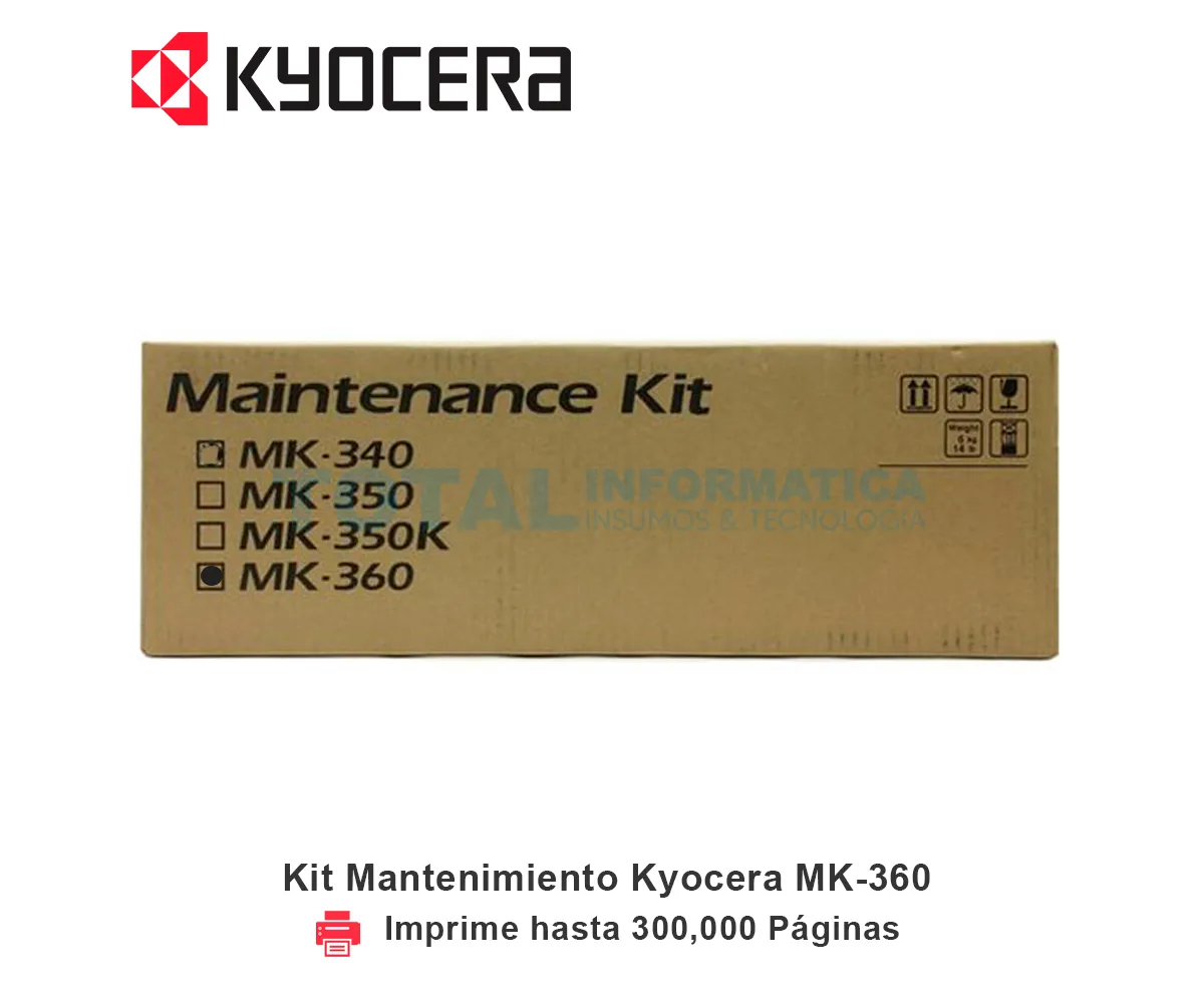 KIT MANTENIMIENTO KYOCERA MK-360, FS-4020DN, 1702J28US0 - imagen 1