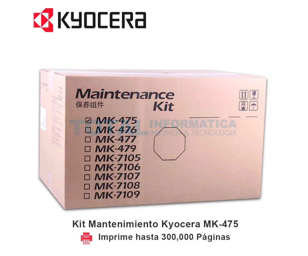 KIT MANTENIMIENTO KYOCERA MK-475, 1702K38NL0 - imagen 1
