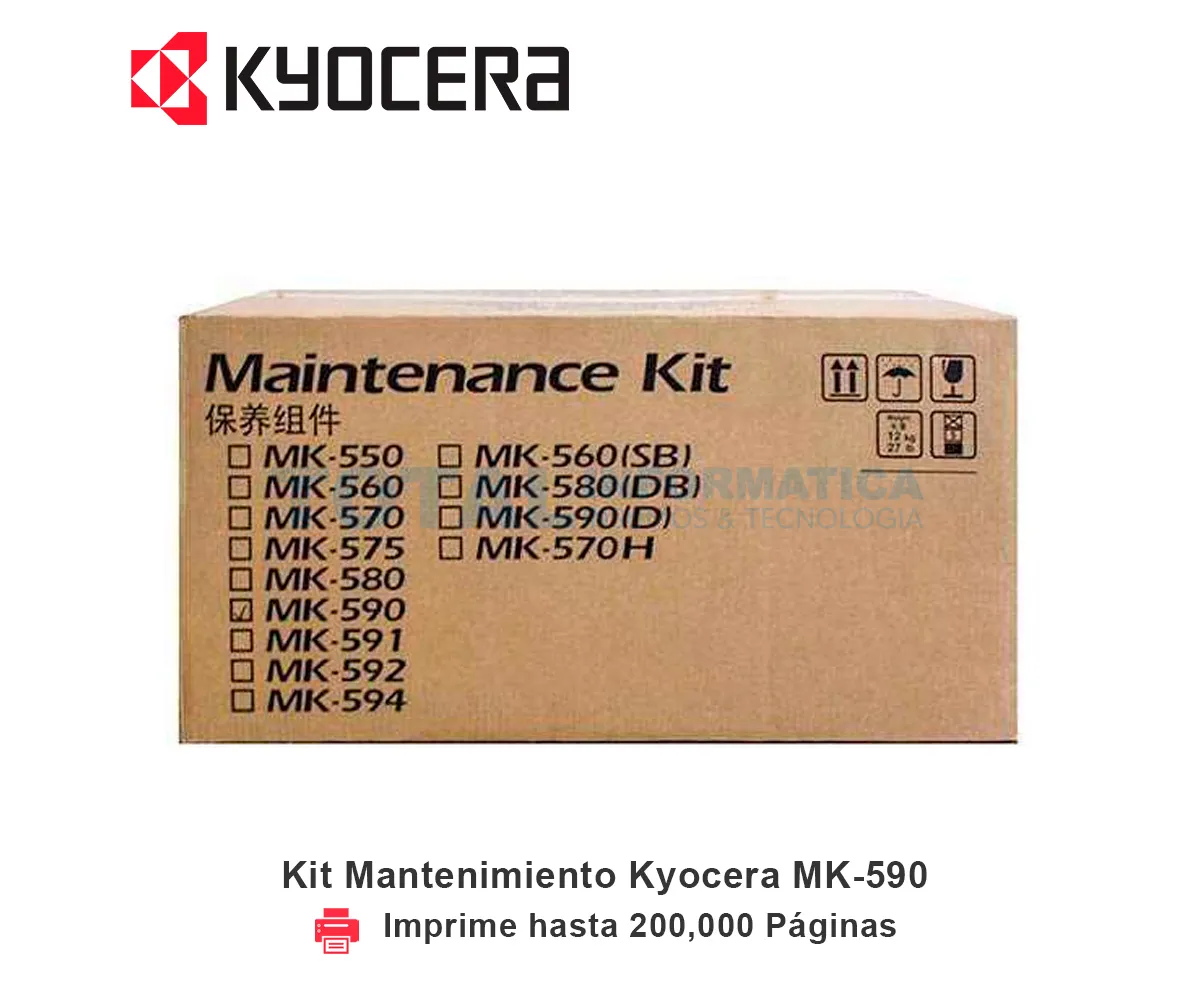 KIT MANTENIMIENTO KYOCERA MK-590, 1702KV8NL0 - imagen 1