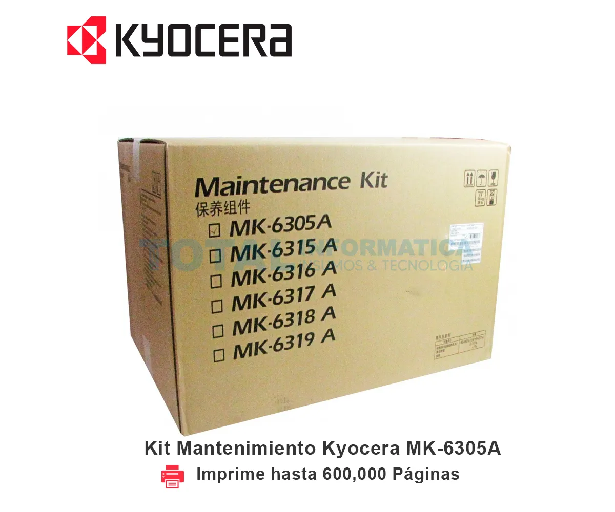 KIT MANTENIMIENTO KYOCERA MK-6305, TASKALFA, 1702LH8KL0A - imagen 1