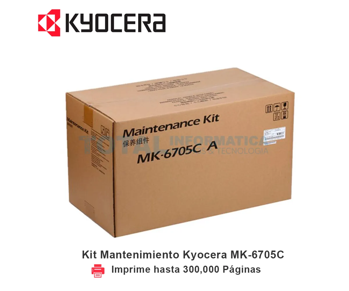 KIT MANTENIMIENTO KYOCERA MK-6705C, TASKALFA, 1702LF8KL1 - imagen 1