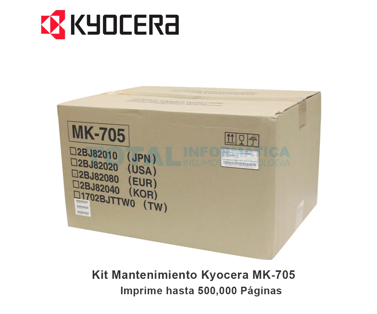 KIT MANTENIMIENTO KYOCERA MK-705, 2BJ82080 - imagen 1