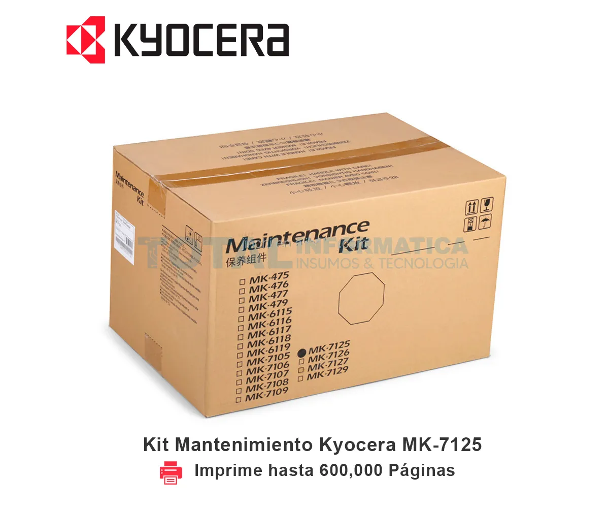KIT MANTENIMIENTO KYOCERA MK-7125, TASKALFA, 1702V68NL0 - imagen 1