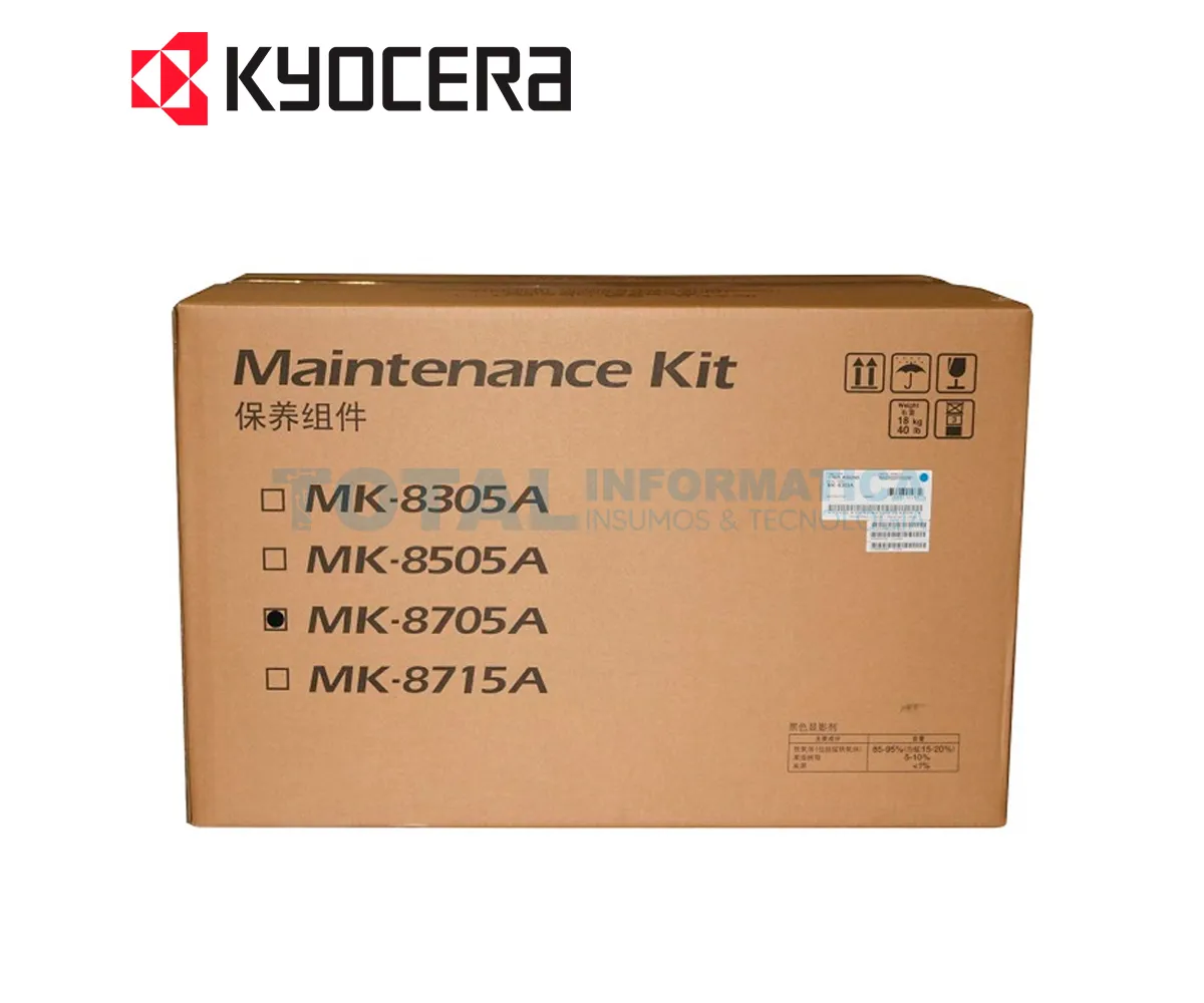 KIT MANTENIMIENTO KYOCERA MK-8705A, TASKALFA, 1702K90UN0 - imagen 2