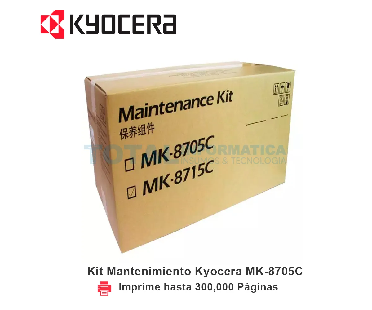 KIT MANTENIMIENTO KYOCERA MK-8705C, TASKALFA, 1702K98KL0 - imagen 1