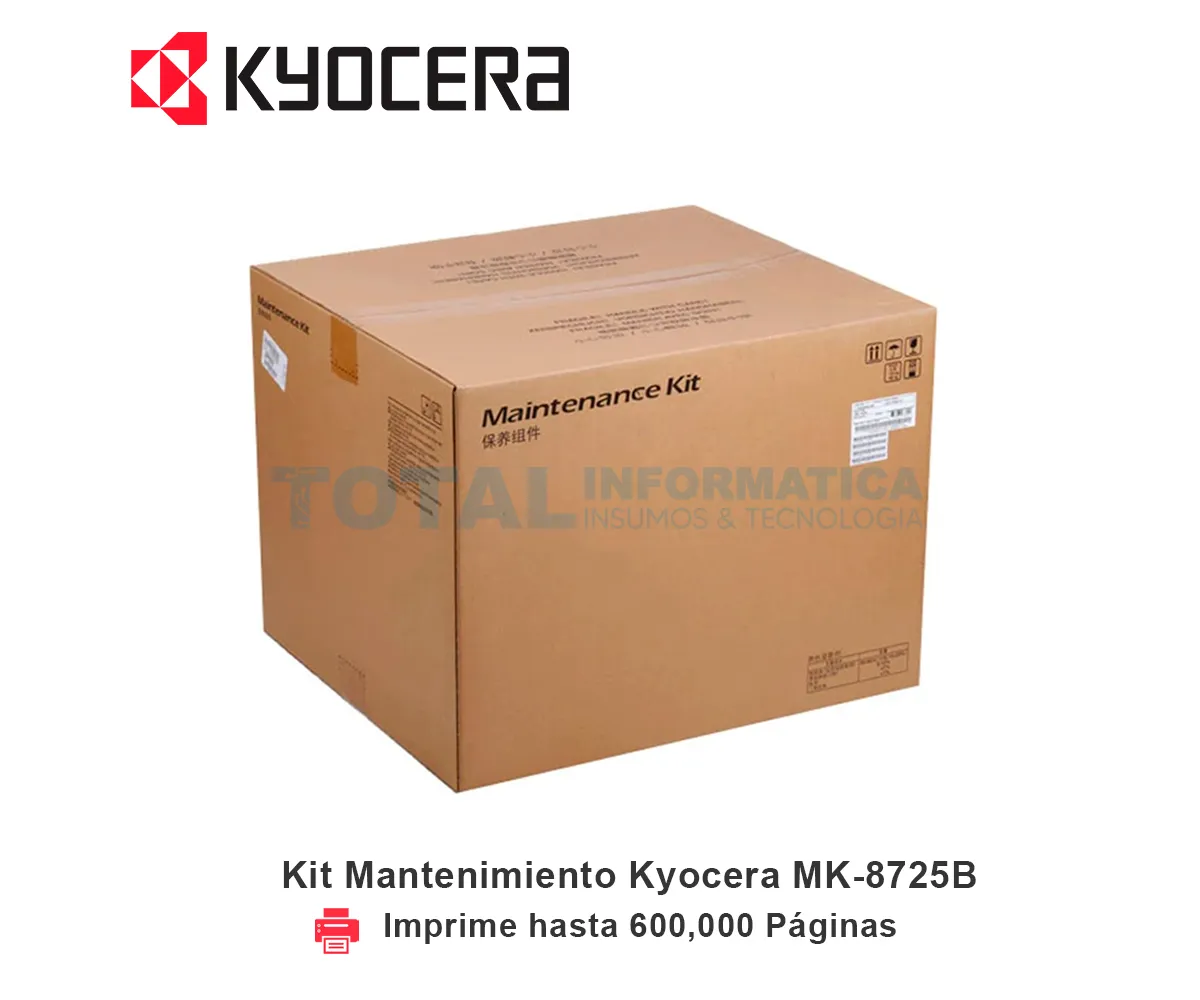 KIT MANTENIMIENTO KYOCERA MK-8725B, TASKALFA, 1702NH0UN0 - imagen 1