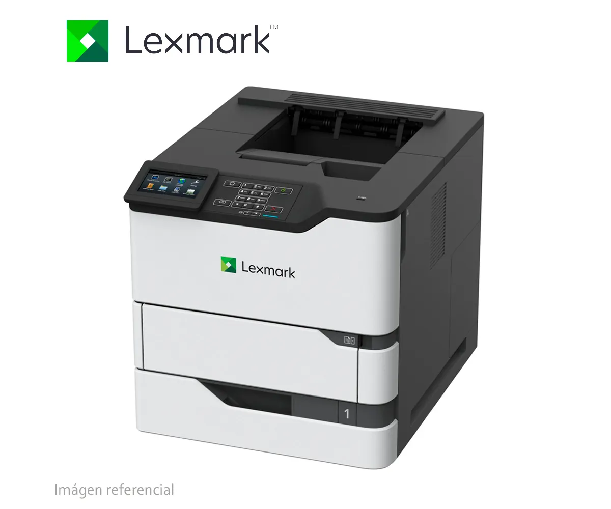 IMPRESORA LASER LEXMARK MS826DE, MONOCROMÁTICA, HASTA 70 PPM, 1200 X 1200 DPI, IMPRESIÓN DÚPLEX, ETHERNET, USB - imagen 3