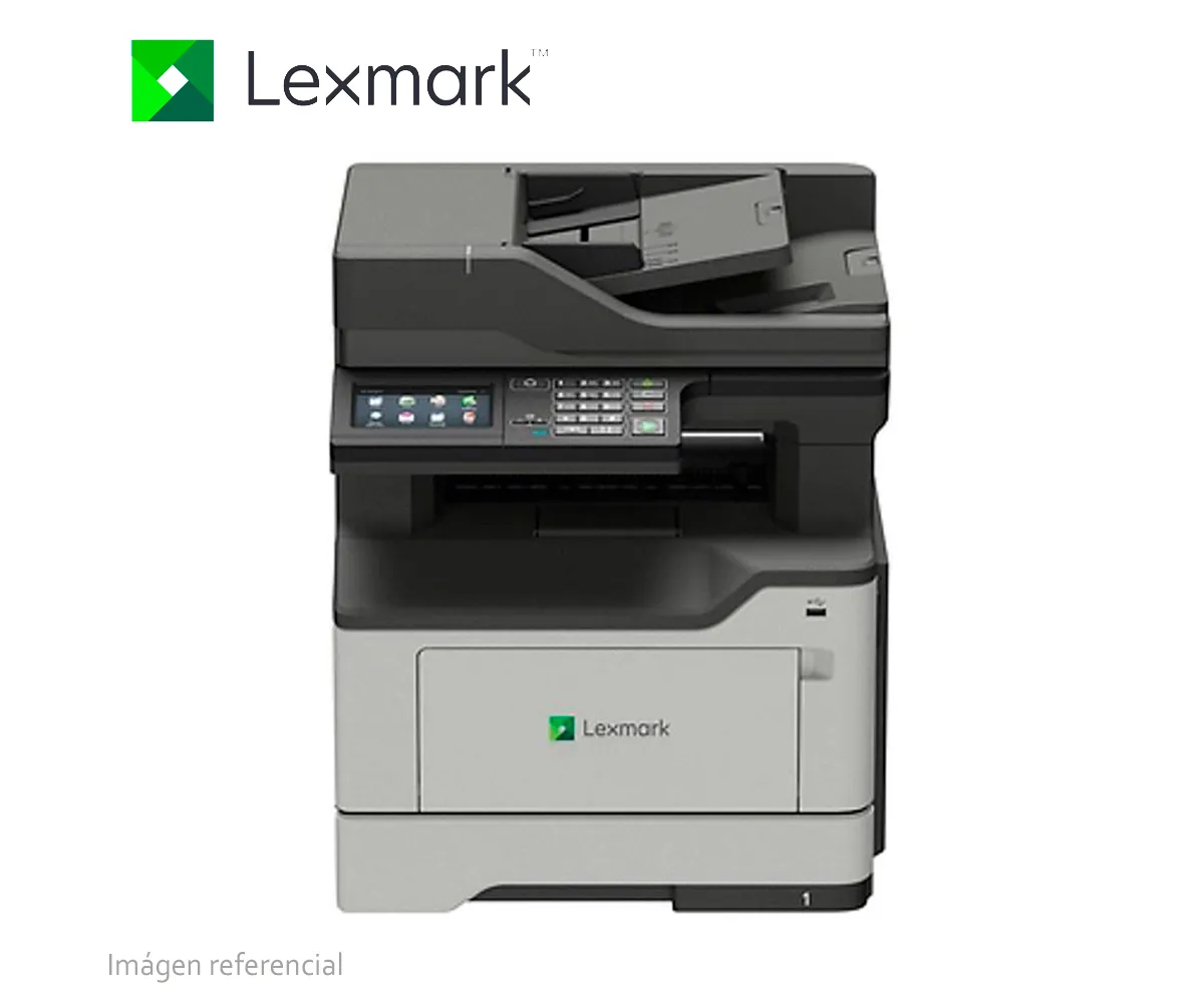 IMPRESORA LÁSER LEXMARK MX421ADE, MONOCROMÁTICO, IMPRIME, ESCANEA, COPIA, DUPLEX - imagen 2
