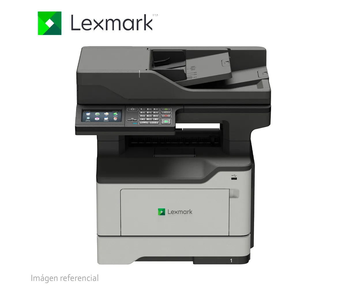 IMPRESORA LÁSER LEXMARK MX522ADHE, MONOCROMÁTICA, MULTIFUNCIONAL, USB 2.0 - imagen 2