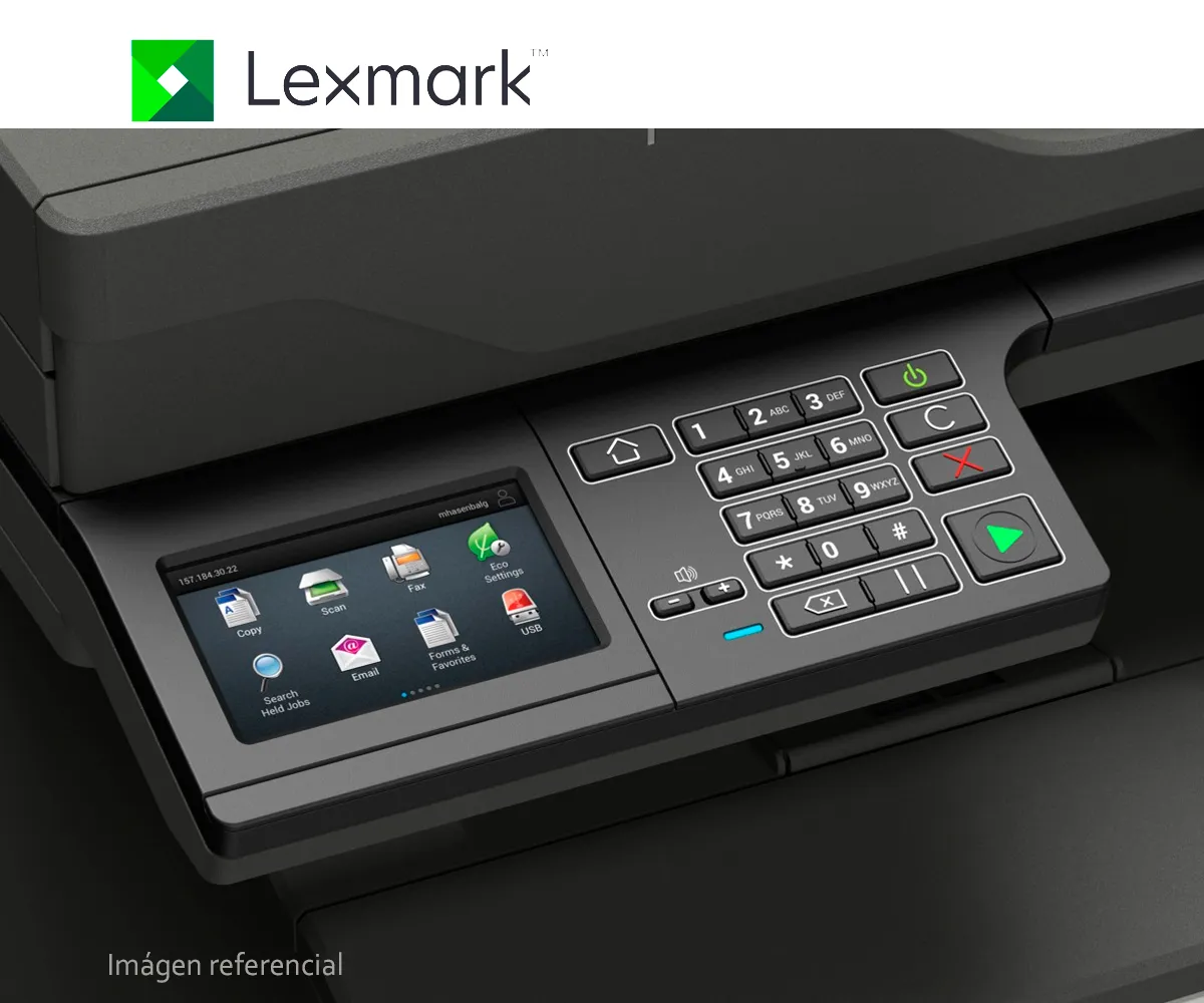IMPRESORA LÁSER LEXMARK MX522ADHE, MONOCROMÁTICA, MULTIFUNCIONAL, USB 2.0 - imagen 3