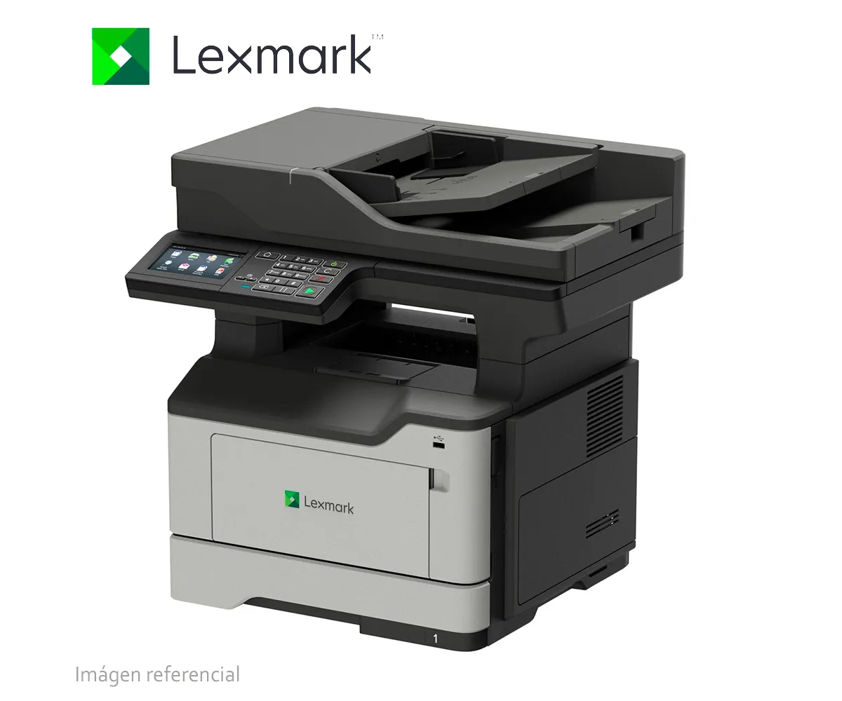 IMPRESORA LÁSER LEXMARK MX522ADHE, MONOCROMÁTICA, MULTIFUNCIONAL, USB 2.0 - imagen 1