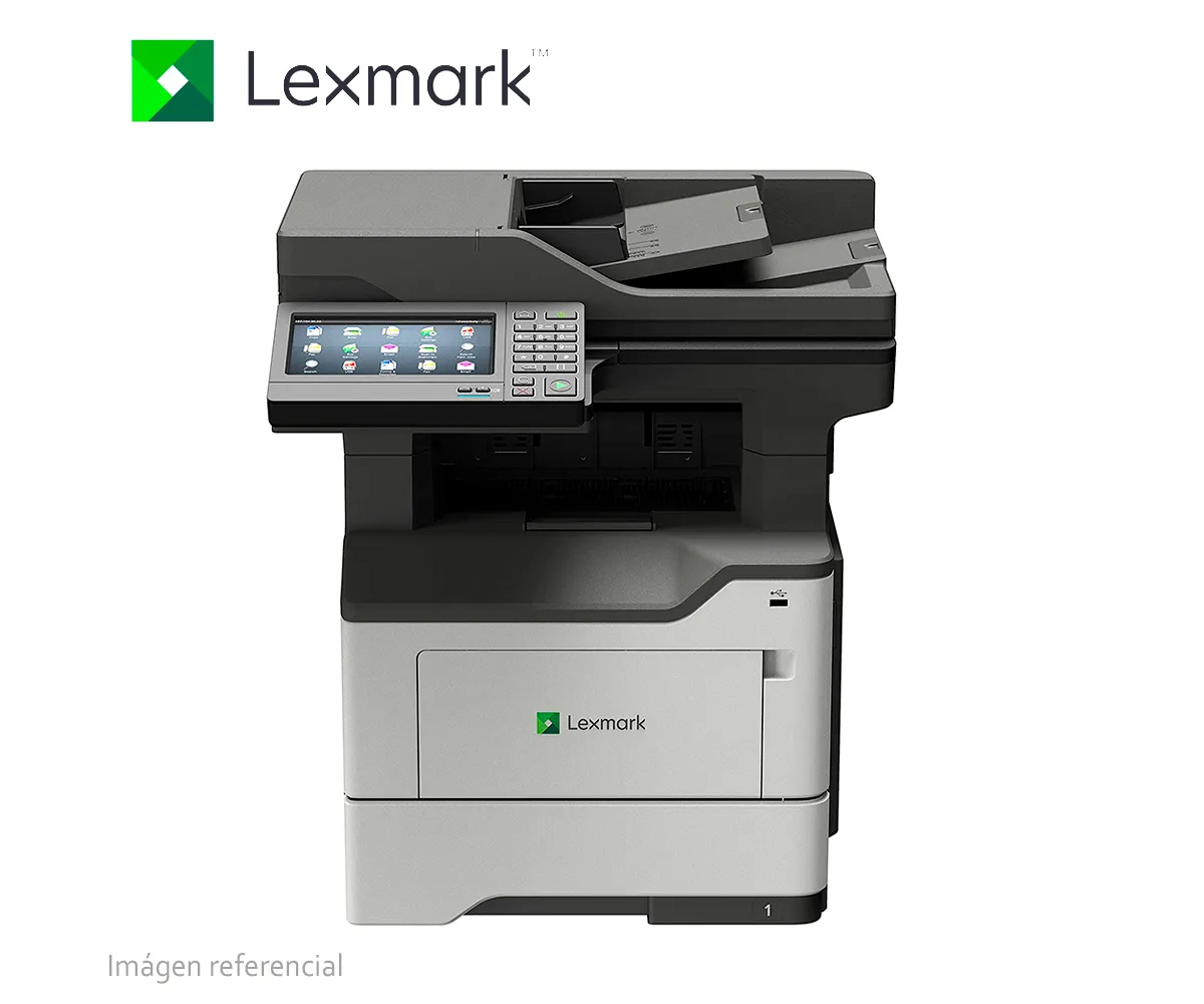 IMPRESORA LASER LEXMARK MX622ADHE, MONOCROMATICA, IMPRIME, ESCANEA, COPIA, DÚPLEX - imagen 2