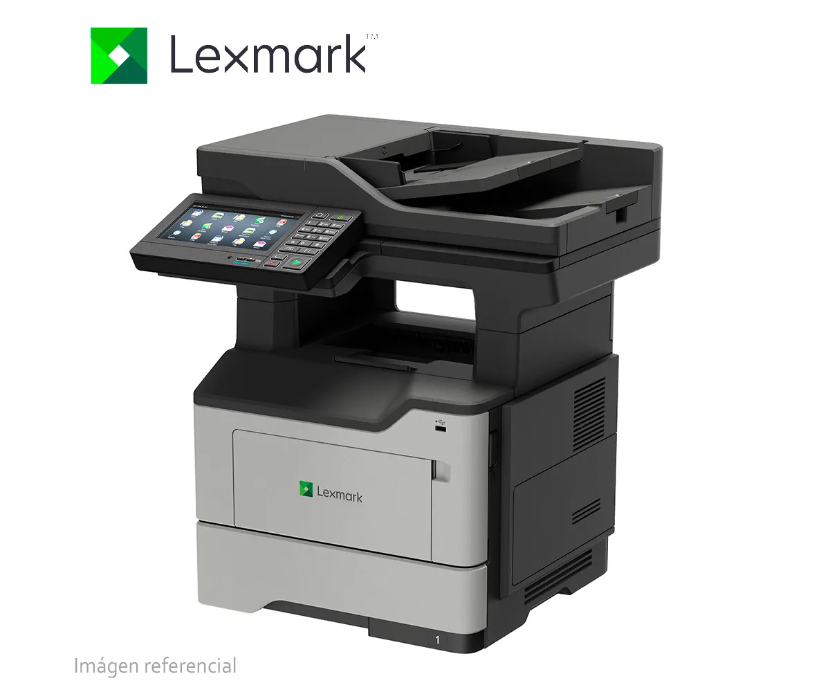 IMPRESORA LASER LEXMARK MX622ADHE, MONOCROMATICA, IMPRIME, ESCANEA, COPIA, DÚPLEX - imagen 1