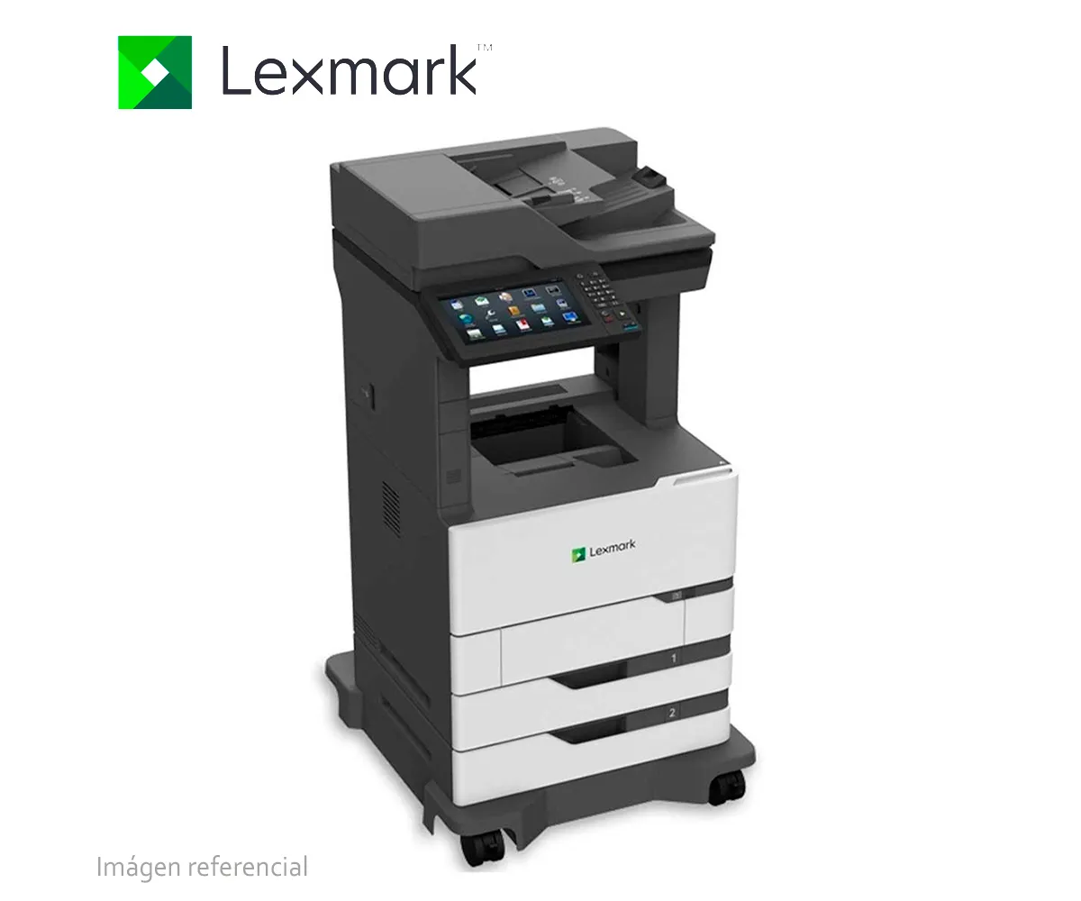 IMPRESORA LÁSER MONOCROMÁTICA LEXMARK MX826ADE, IMPRESORA, ESCANER, COPIADORA, FAX - imagen 2
