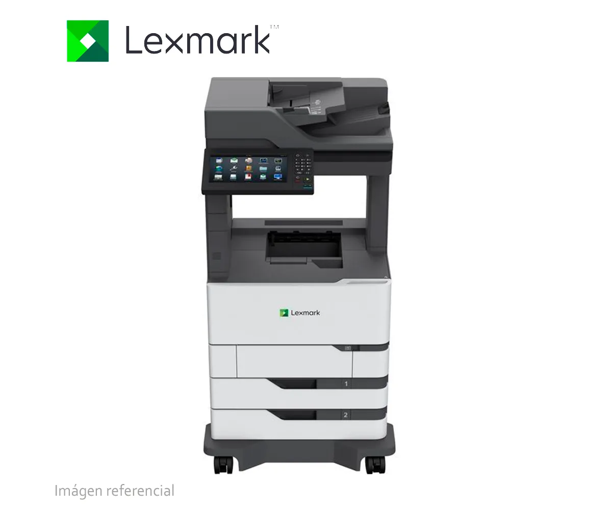 IMPRESORA LÁSER MONOCROMÁTICA LEXMARK MX826ADE, IMPRESORA, ESCANER, COPIADORA, FAX - imagen 1
