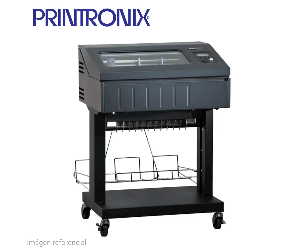 IMPRESORA MATRICIAL PRINTRONIX P8P10-1111-0, T/MONOCROMATICA PEDESTAL - imagen 1