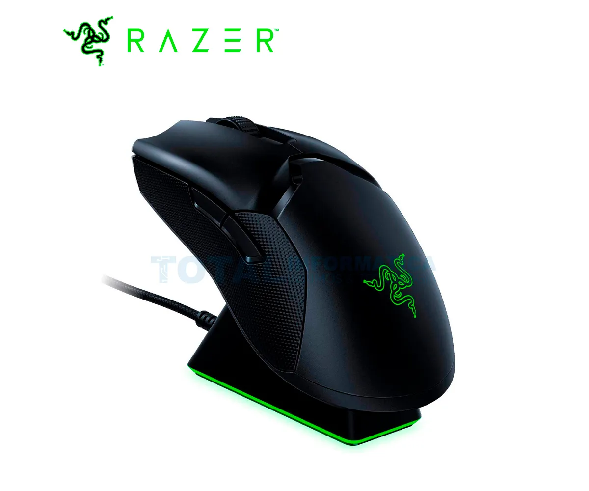 MOUSE GAMING RAZER VIPER ULTIMATE INALÁMBRICO, HIPERVELOCIDAD 20K DPI, LED, NEGRO - imagen 2