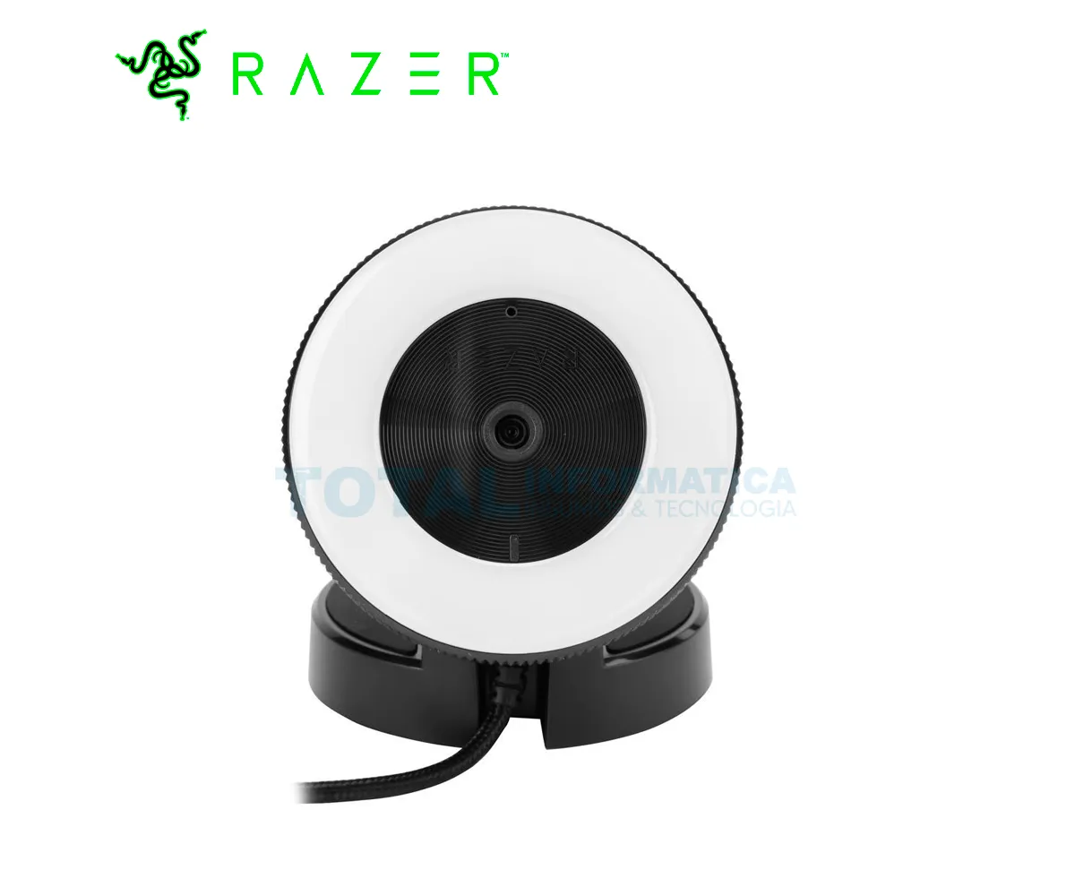 CAMARA WEB RAZER KIYO STREAMING RING LIGHT FHD 1080P, USB, NEGRO - imagen 2