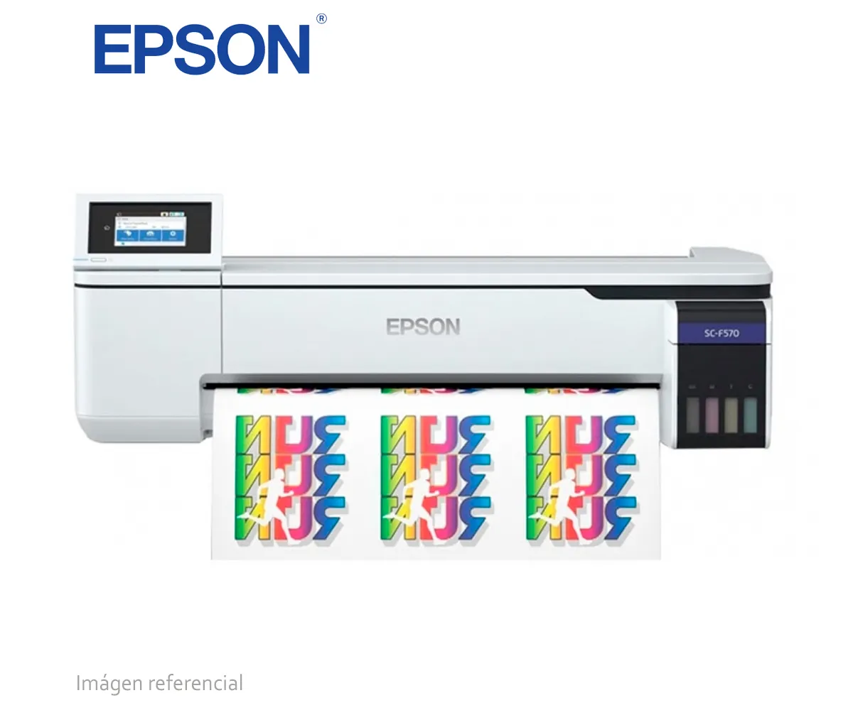 IMPRESORA SUBLIMACION EPSON SURECOLOR F570 (SCF570CLUBKIT) USB 3.0, WLAN, LAN GBE - imagen 1
