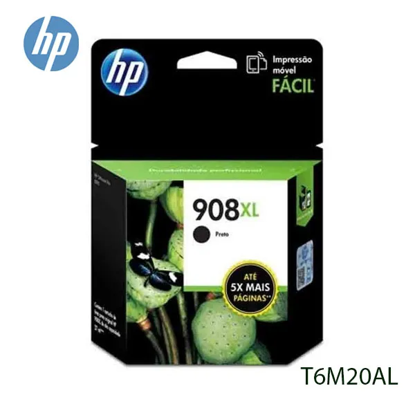 TINTA HP T6M20AL OFFICEJET PRO 6970 NÂ°908XL BLACK (1,5PAG) - imagen 1