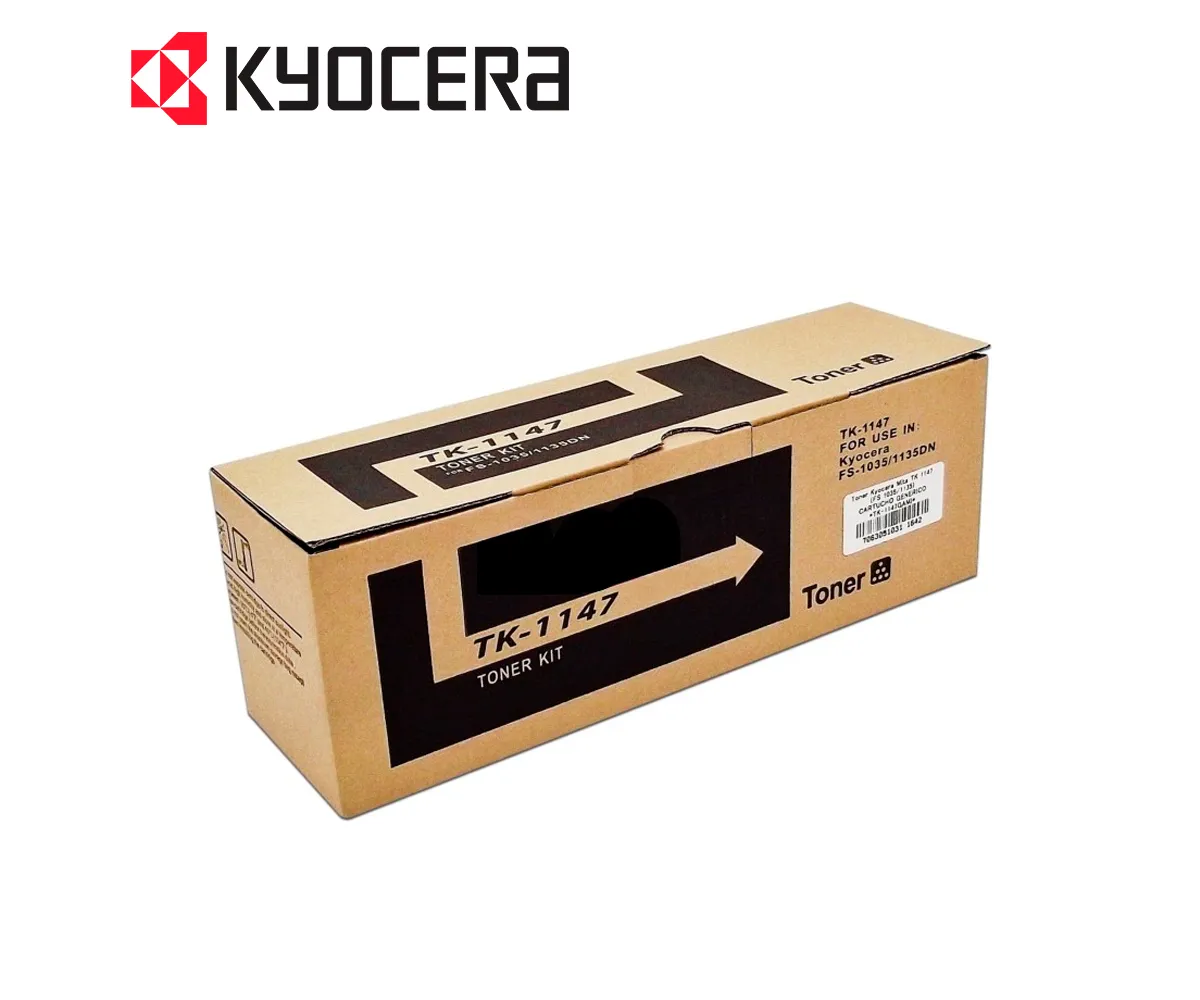TONER KYOCERA TK-1147 BLACK, FS-1035MFP, M2035DN, 12,000 PAGINAS - imagen 2