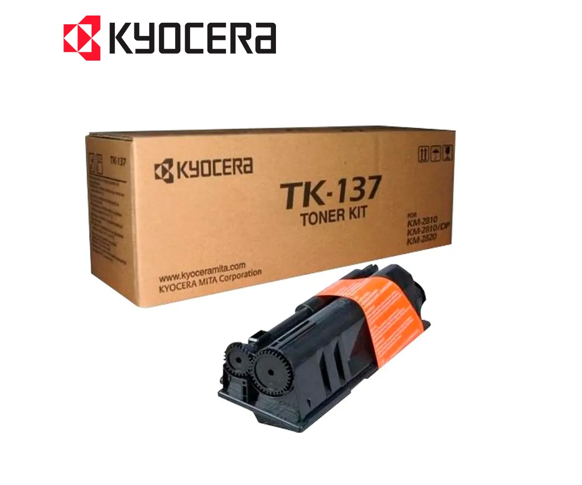 TONER KYOCERA TK-137 BLACK, KM 2810, 2820, 7,200 PAGINAS - imagen 2