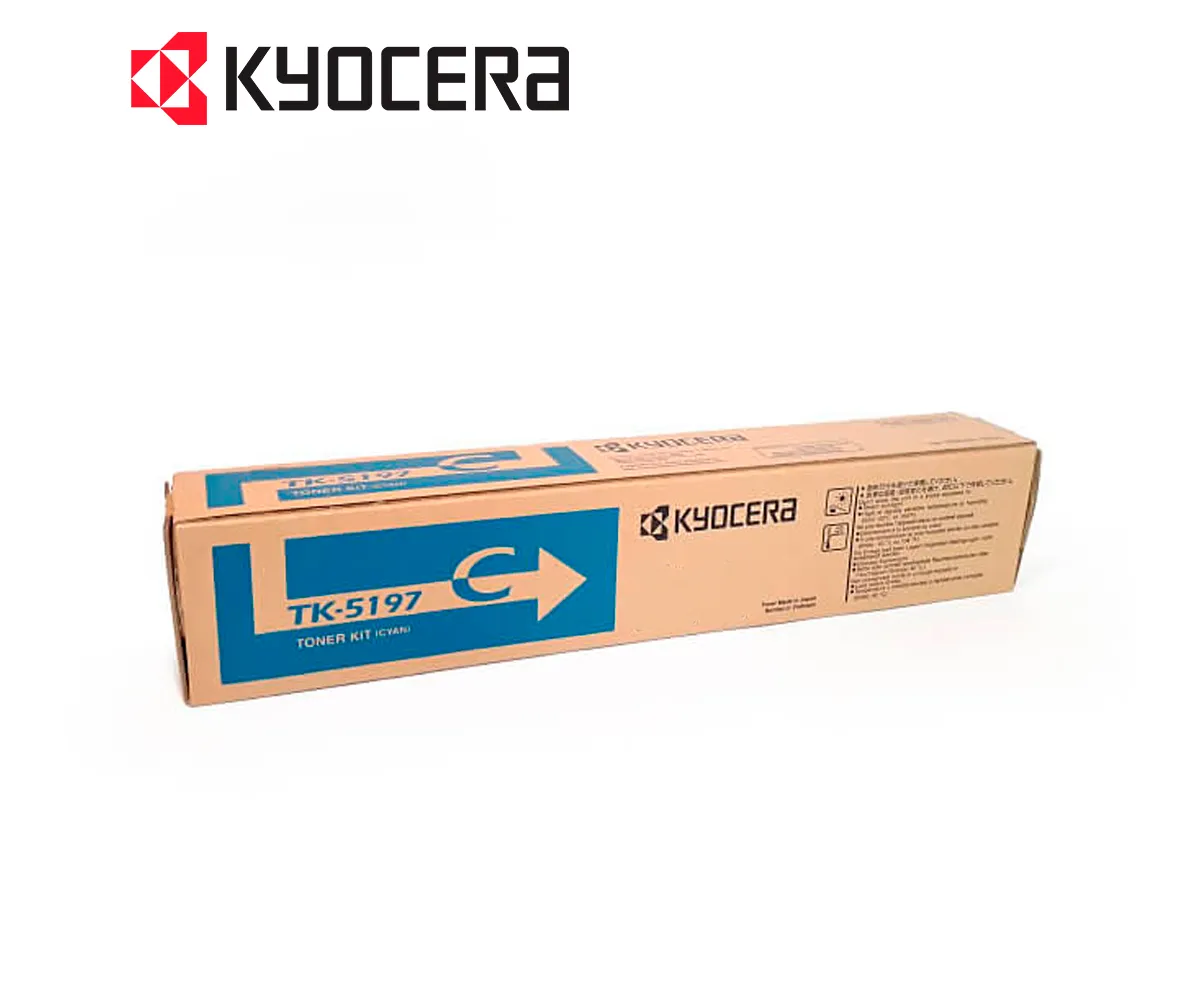 TONER KYOCERA TK-5197C CYAN, TASKALFA, 7000 PAGINAS - imagen 2