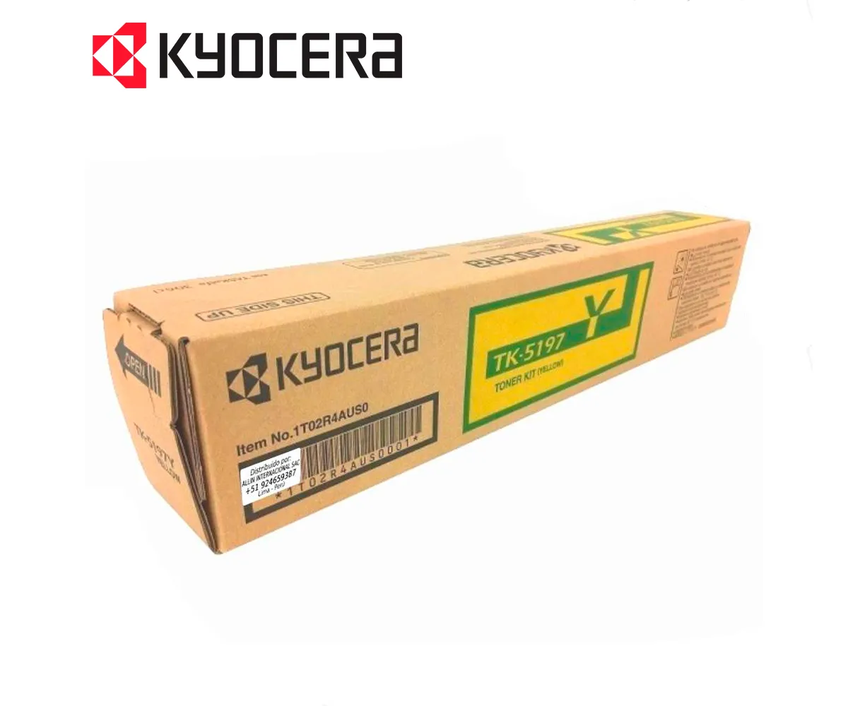 TONER KYOCERA TK-5197Y YELLOW, TASKALFA, 7000 PAGINAS - imagen 2