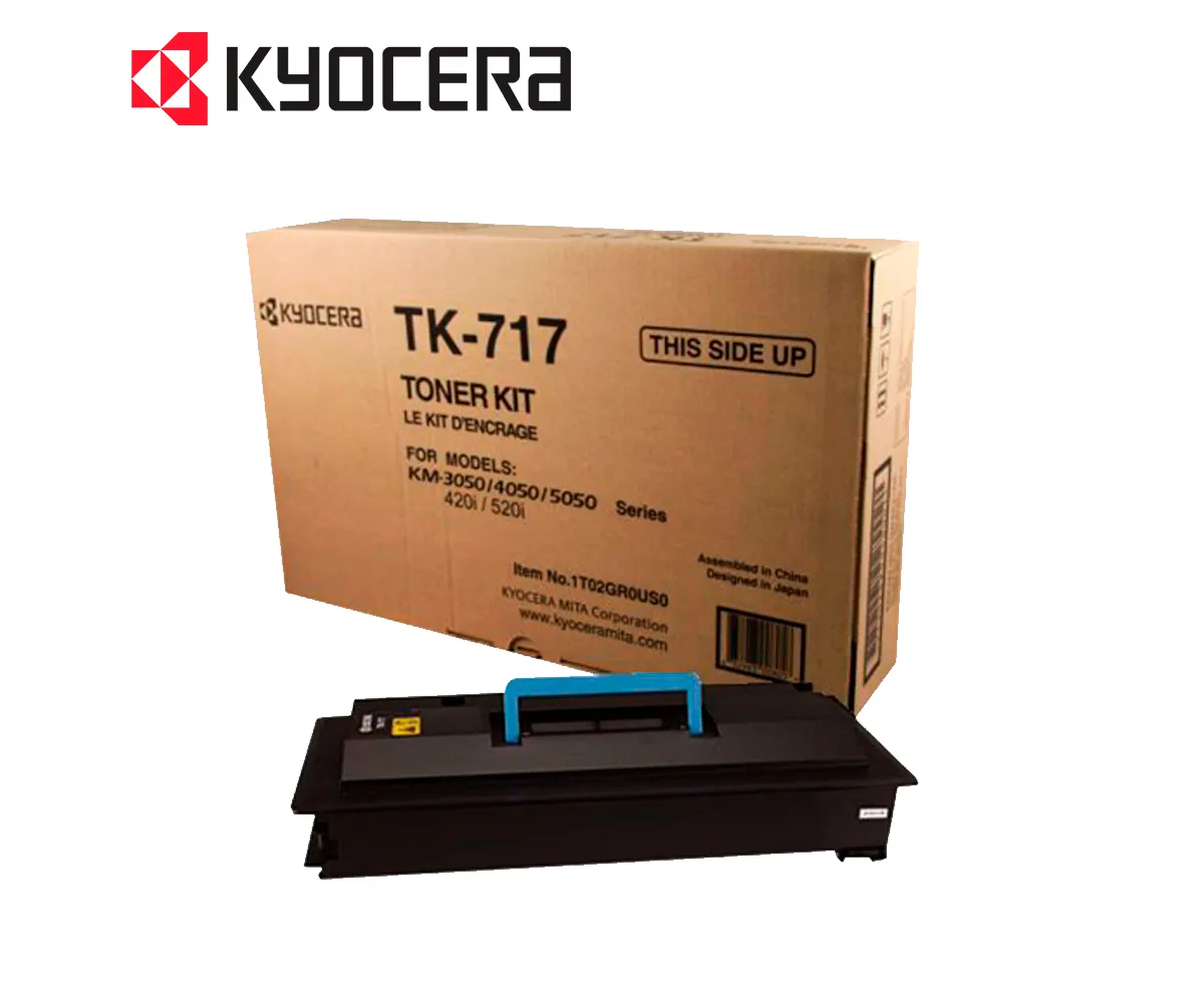TONER KYOCERA TK-717 BLACK, ECOSYS, 34000 PAGINAS - imagen 2
