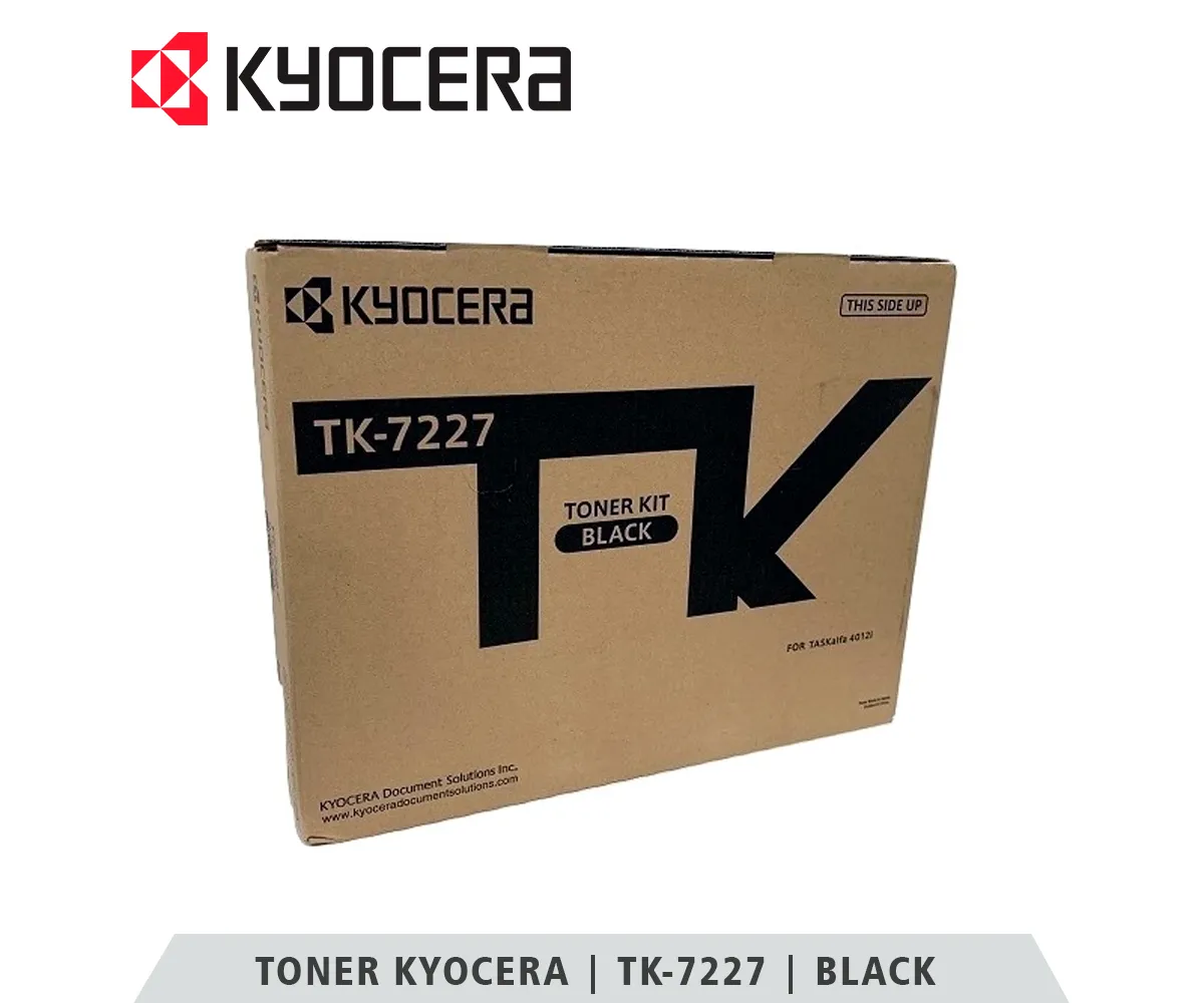 TONER KYOCERA TK-7227 BLACK, TASKALFA, 35000 PAGINAS - imagen 1