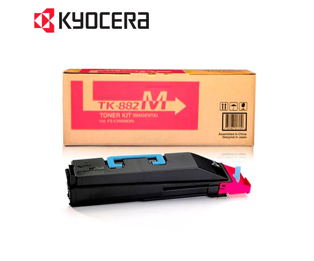 TONER KYOCERA TK-882M MAGENTA, 18,000 PÁGINAS - imagen 2