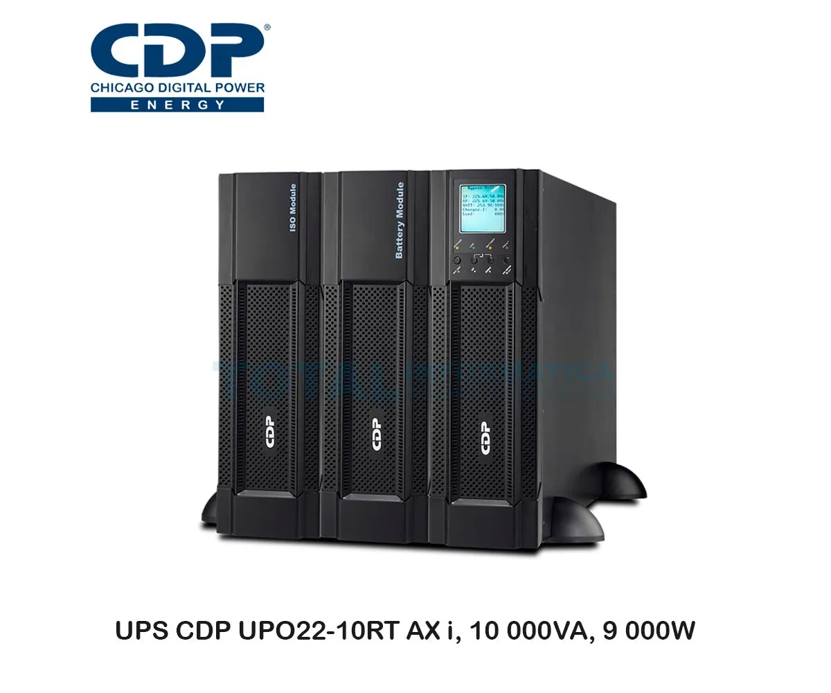 UPS CDP ONLINE UPO22-10RT ( UPO22-10RTAXI ) 10.000VA, 9000W, 208 220V - imagen 1