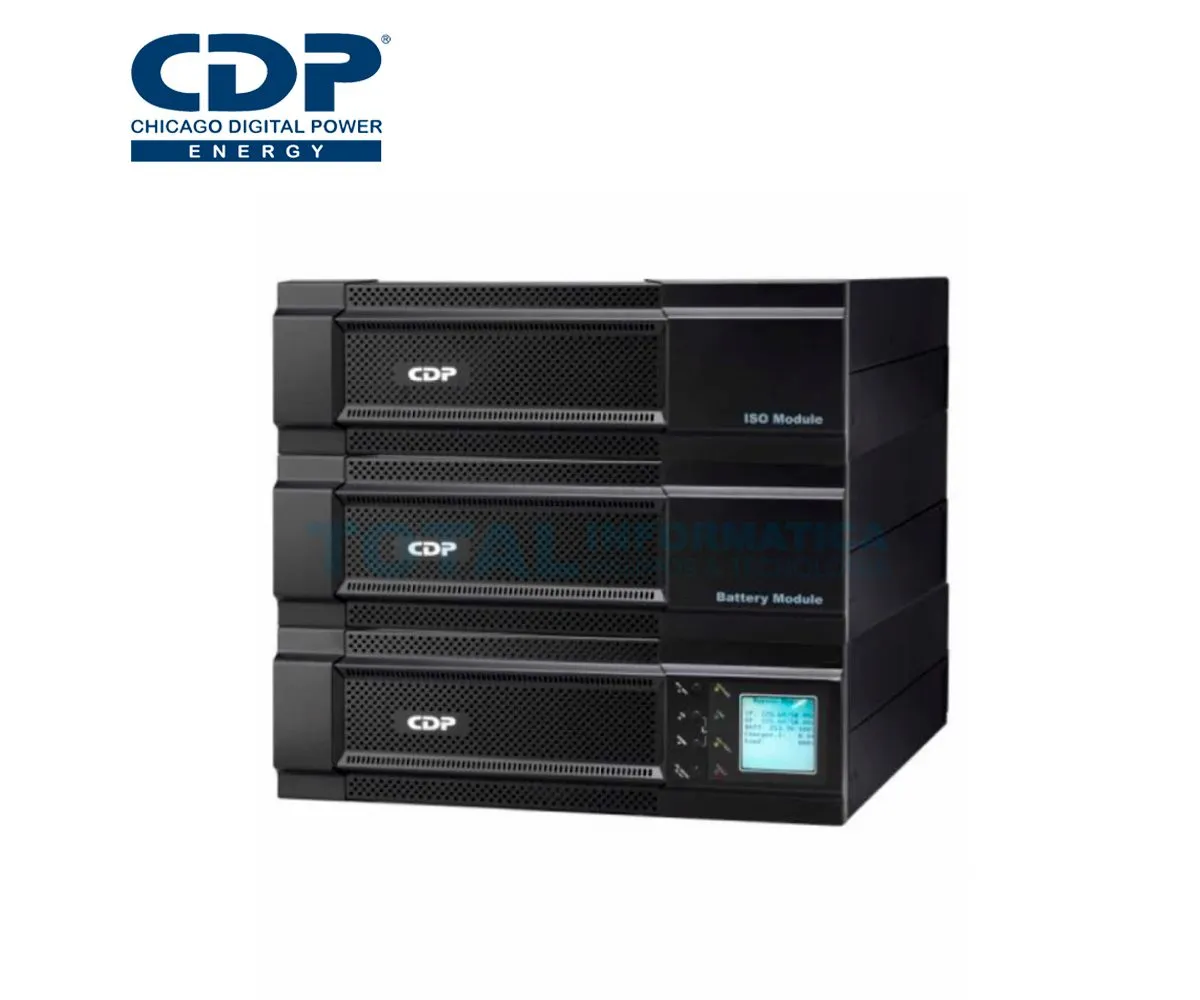 UPS CDP ONLINE UPO22-6RT ( UPO22-6RTAXI ) 6000VA, 5400W, 208 220V - imagen 2