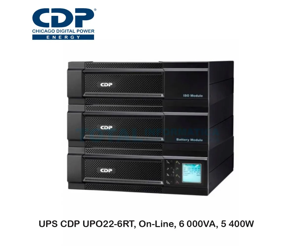 UPS CDP ONLINE UPO22-6RT ( UPO22-6RTAXI ) 6000VA, 5400W, 208 220V - imagen 1