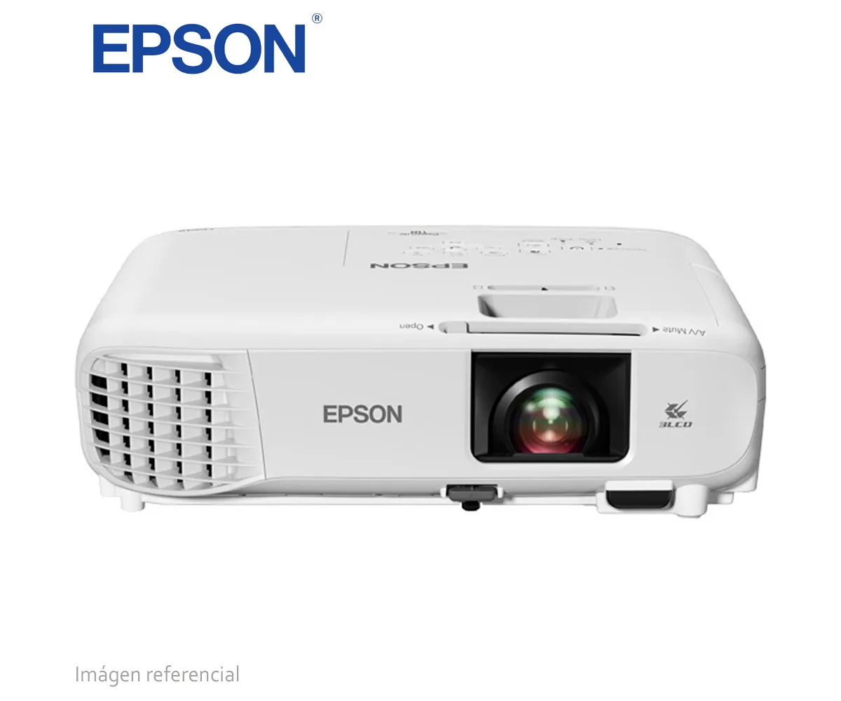 PROYECTOR EPSON POWERLITE 118 3LCD XGA, DLP, XGA, 1024 X 768, 3800 LÚMENES, BLANCO - imagen 1