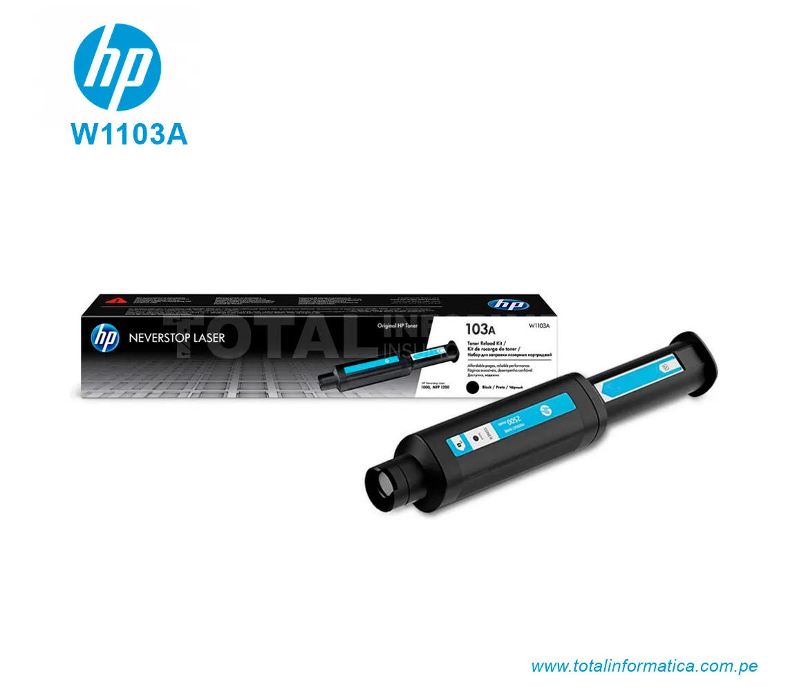 TONER HP 103A  W1103A, BLACK 2,500 PÁG - imagen 3