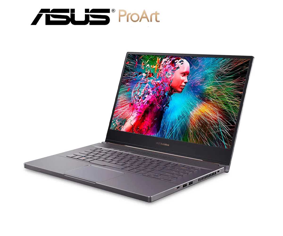 LAPTOP ASUS PROART STUDIOBOOK PRO 15 W500G5T WORKSTATION, LED 15.6" UHD 4K, CORE I7-9750H 2.6GHZ, RAM 48GB, SSD 2TB, 16 GB RTX 5000 MAX-Q, WIN 10 PRO - imagen 3