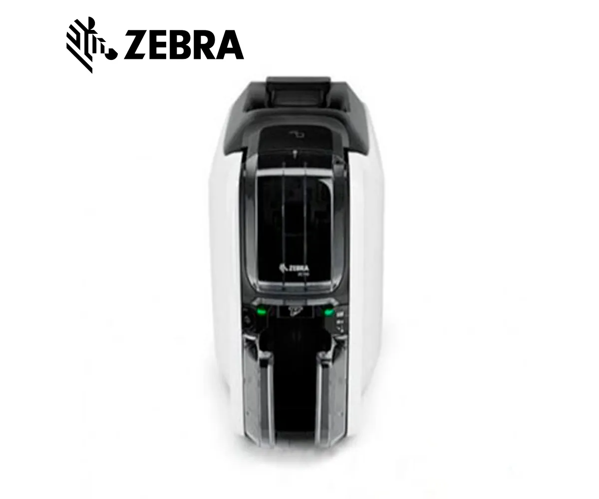 IMPRESORA DE TARJETAS ZEBRA ZC100 ZC11-0000Q00LA00, 300x300DPI, USB 2.0, NEGRO BLANCO - imagen 3