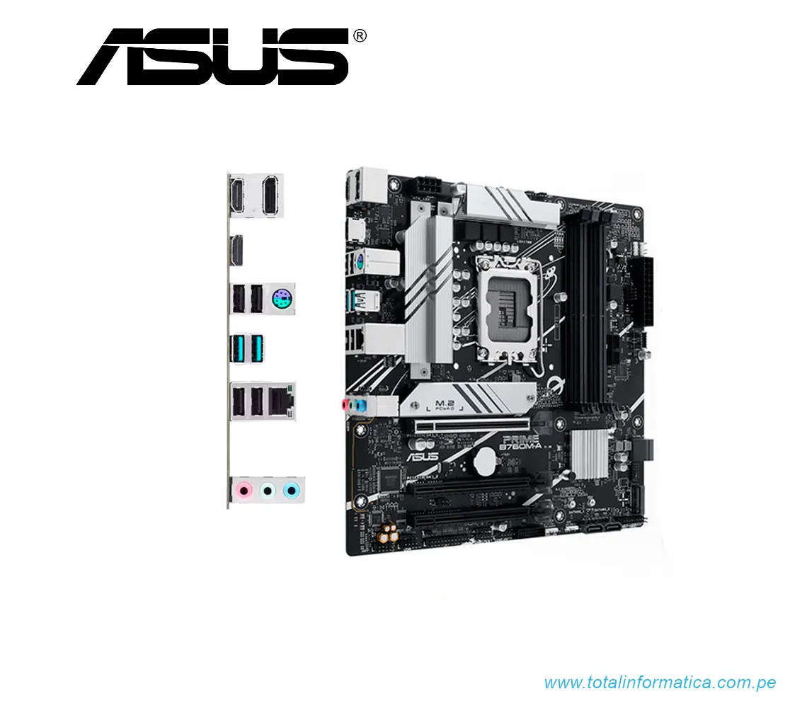 PLACA BASE ASUS INTEL PRIME B760M-A - imagen 2