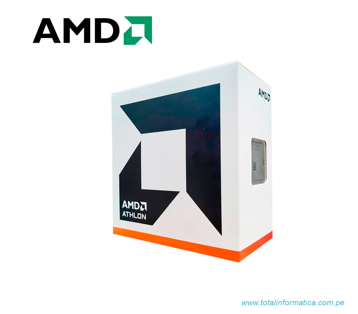 PROCESADOR AMD ATHLON 3000G 3.5GHZ 2-CORE-3 GPU 5M-L3 35W SOCKET AM4 - imagen 1