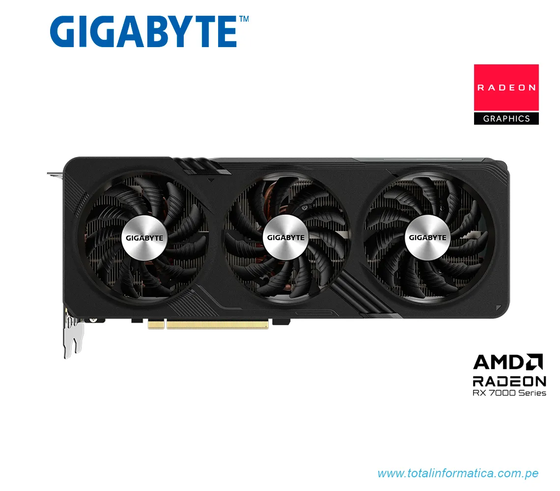 TARJETA GRAFICA GIGABYTE RX 7600 XT OC, 16GB DDR6M AMD RADEON(GV-R76XTGAMING OC-16GD) - imagen 1
