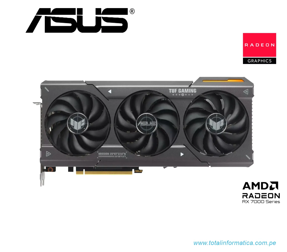 TARJETA GRAFICA ASUS RX 7600 XT , 16GB DDR6 GAMING, AMD RADEON - imagen 1
