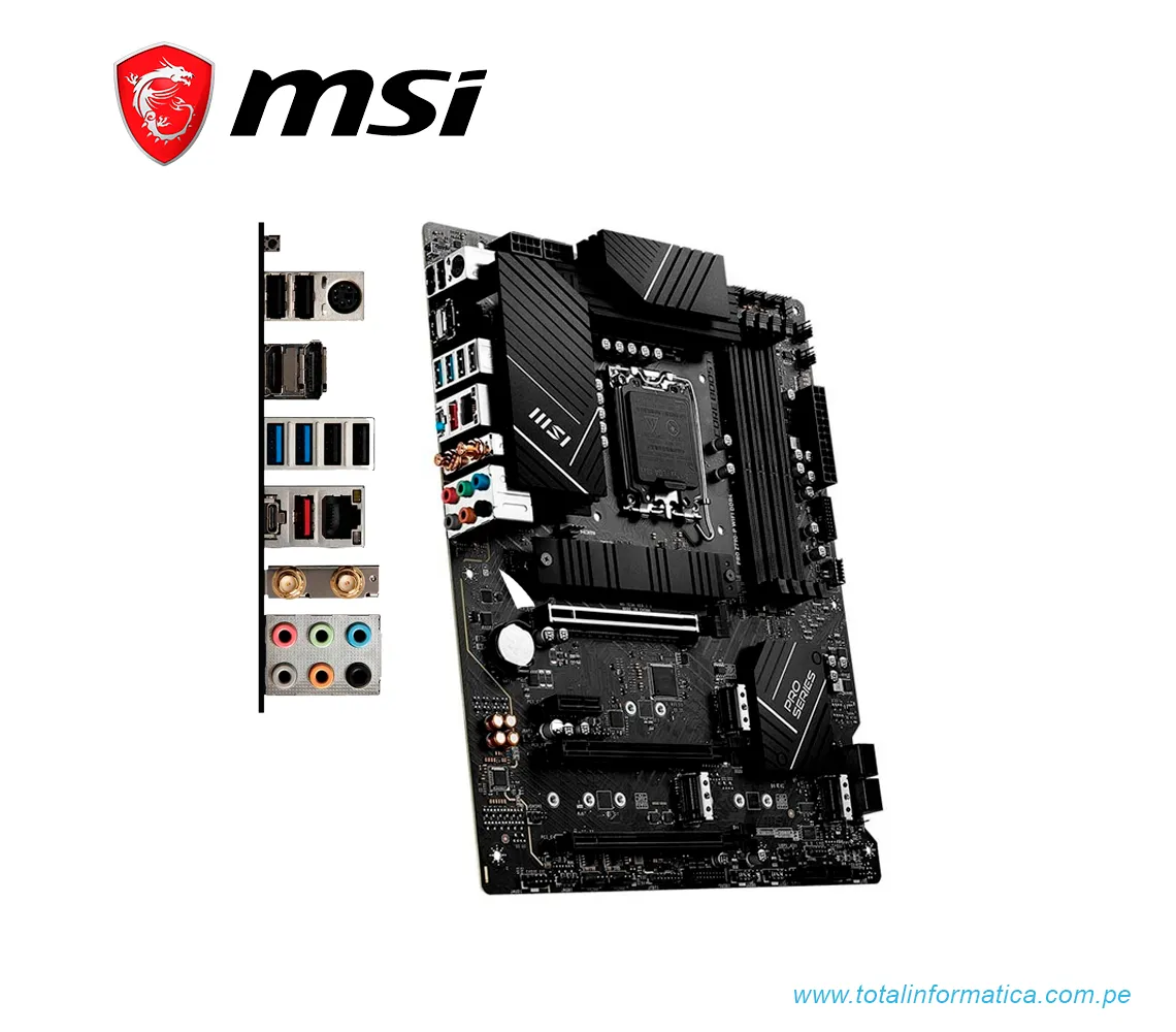PLACA BASE MSI INTEL PRO Z790-P WIFI DDR4 - imagen 2