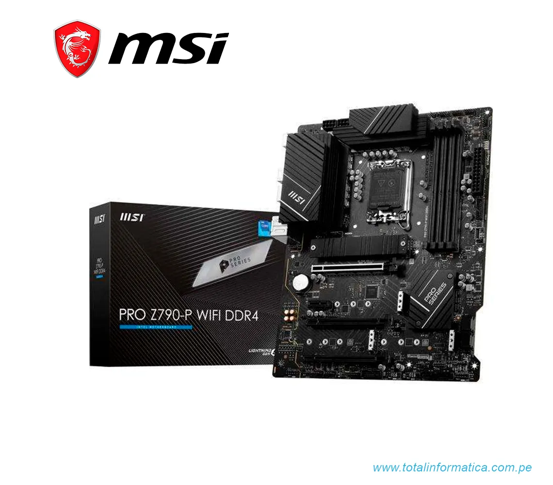 PLACA BASE MSI INTEL PRO Z790-P WIFI DDR4 - imagen 1