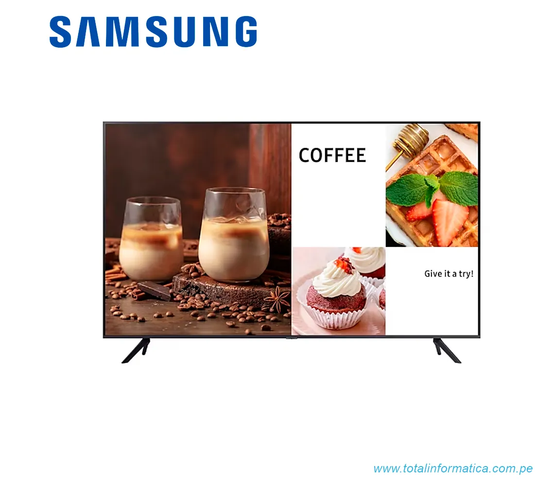 SAMSUNG SIGNAGE TV BUSINESS 55" UHD  3840 x 2160 - imagen 1